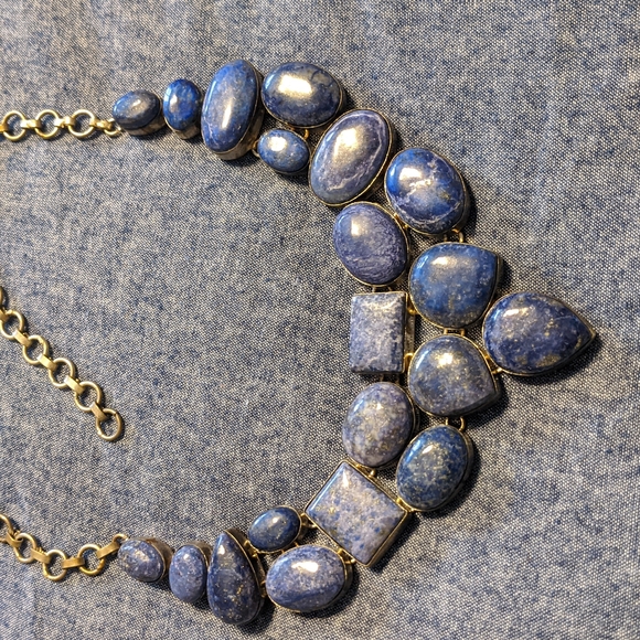 Sodalite Adjustable Necklace - Picture 2 of 6